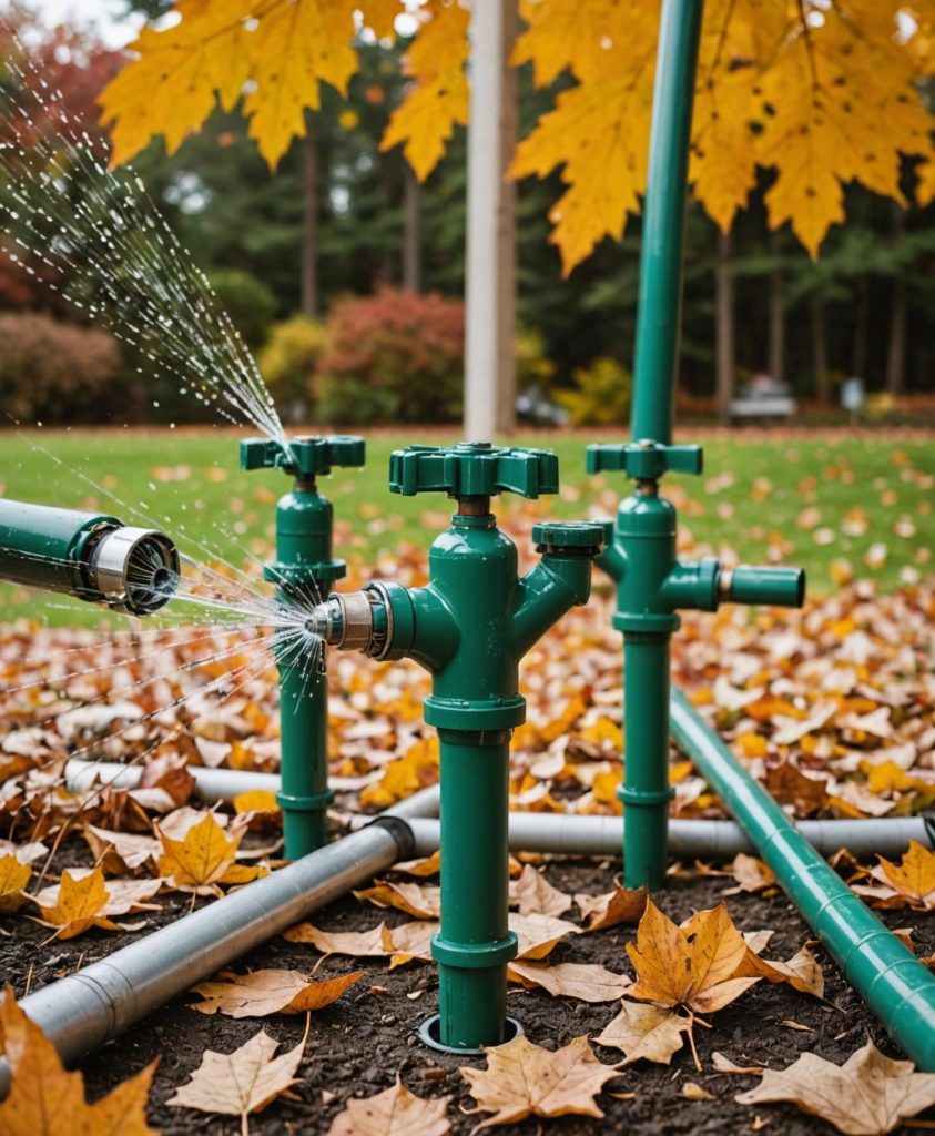 Sprinkler Winterization in Greater Houston 7 Sprinkler system winterization in a greater Houston backyard