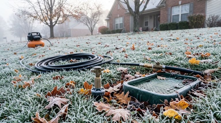 Sprinkler Winterization Guide 2026 (Step-By-Step Tips)
